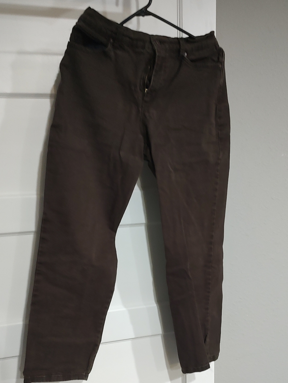 Gloria Vanderbilt Dark Brown Amanda Jeans 10 5 Pocket